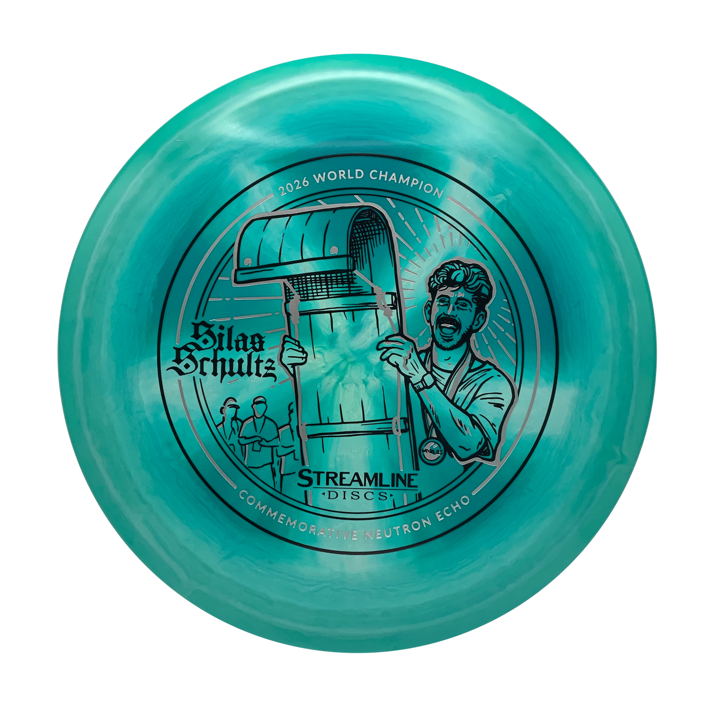Streamline Echo - 2026 World Championship Commemorative Edition Neutron #19 - 177 - Astro Discs TX - Houston Disc Golf