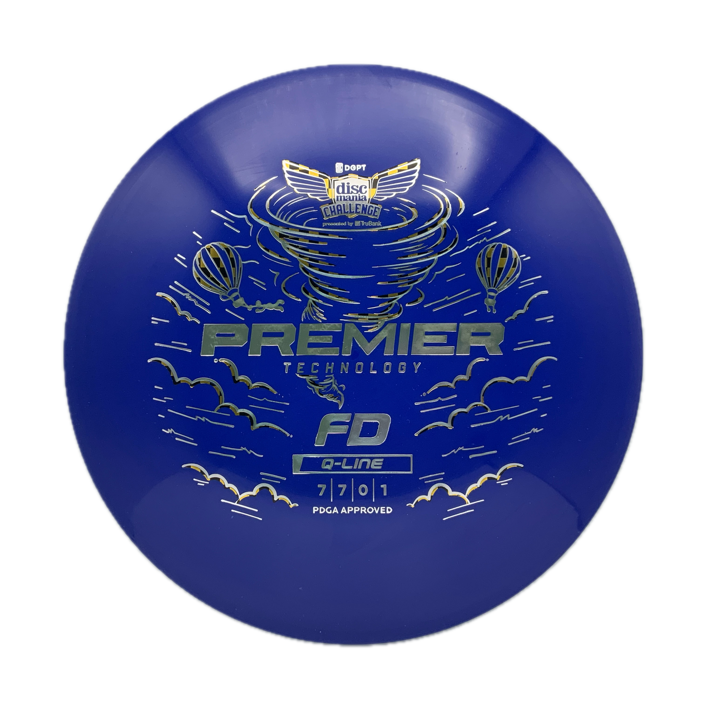 Discmania FD Q-Line Premier #37 - 165 - Astro Discs TX - Houston Disc Golf