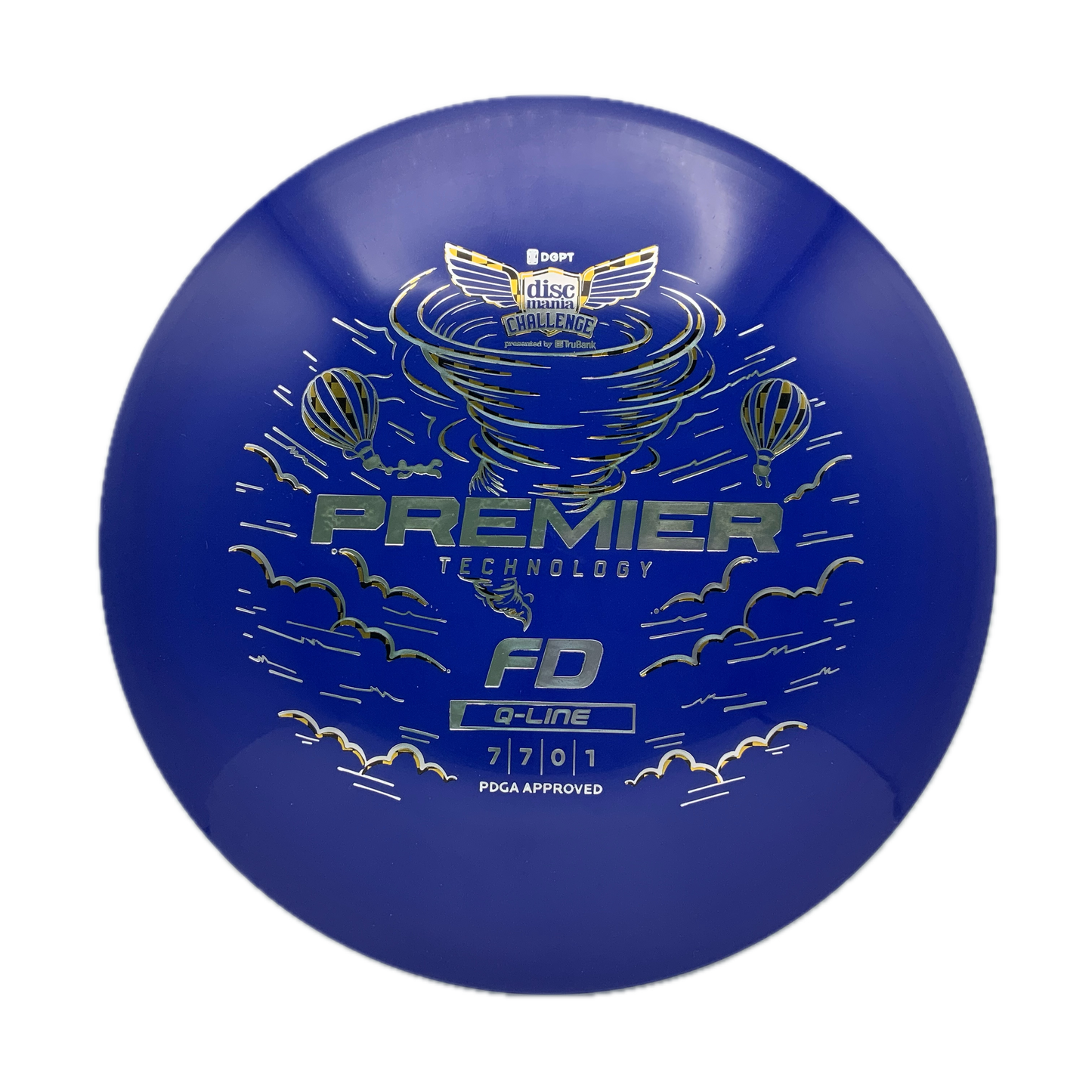 Discmania FD Q-Line Premier #38 - 167 - Astro Discs TX - Houston Disc Golf
