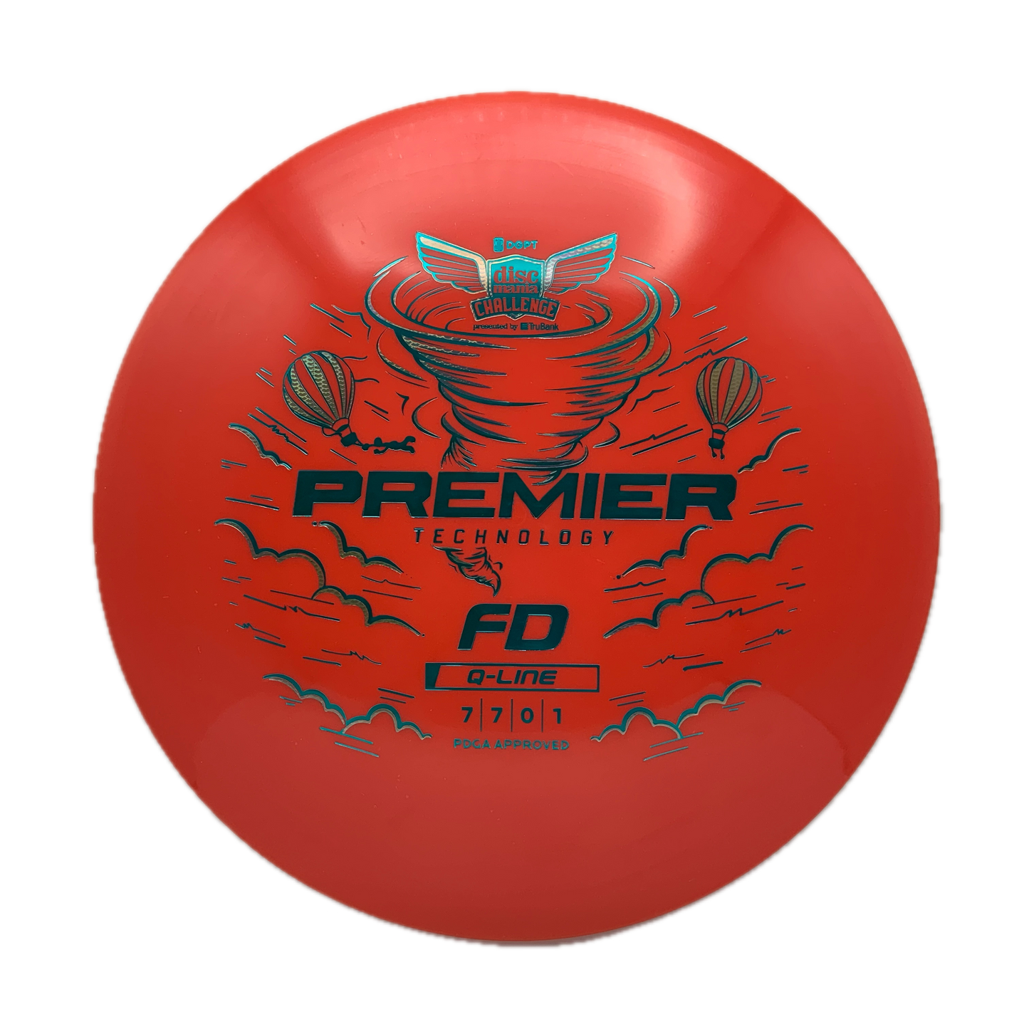 Discmania FD Q-Line Premier #39 - 168 - Astro Discs TX - Houston Disc Golf