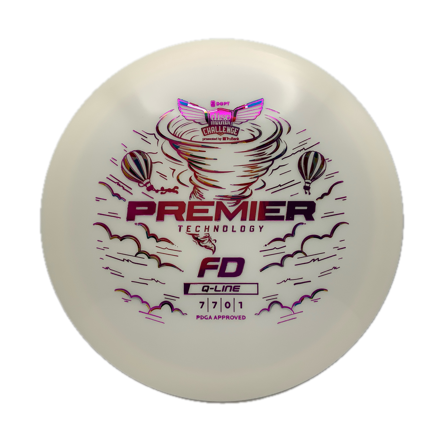 Discmania FD Q-Line Premier #40 - 169 - Astro Discs TX - Houston Disc Golf