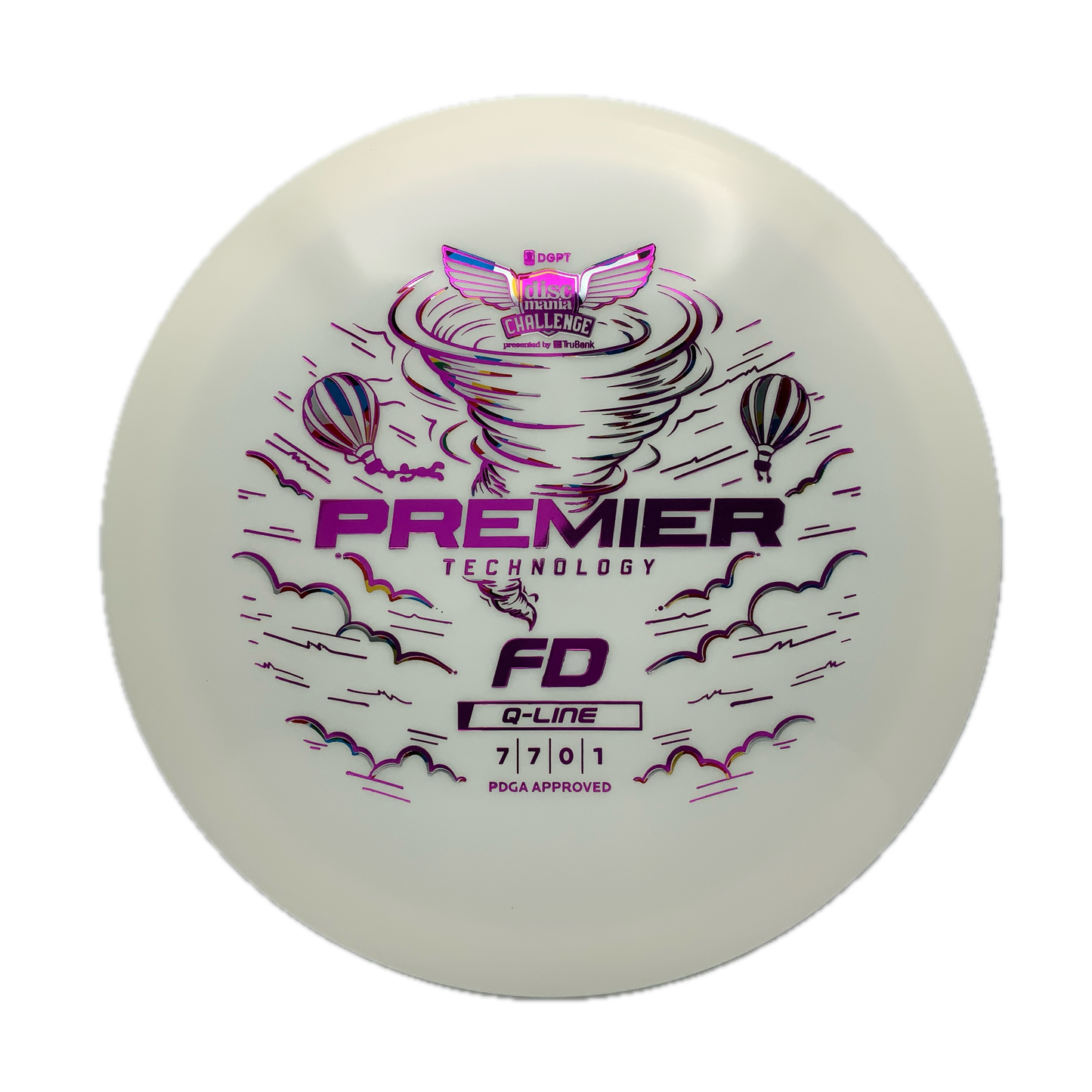 Discmania FD Q-Line Premier #41 - 169 - Astro Discs TX - Houston Disc Golf