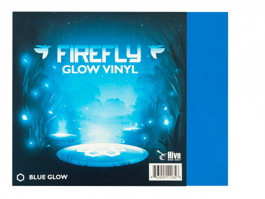 MVP Hive Firefly Glow Vinyls Blue - Astro Discs TX - Houston Disc Golf