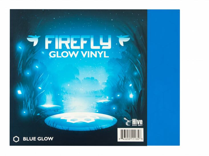 MVP Hive Firefly Glow Vinyls Blue - Astro Discs TX - Houston Disc Golf