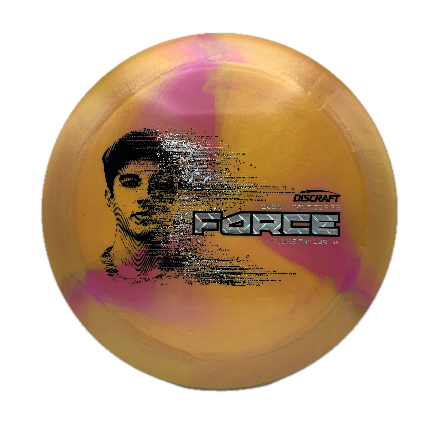 Discraft Force - 2026 Tour Series Special Blend Titanium x Big Z Swirl #4 - 173-174 - Astro Discs TX - Houston Disc Golf