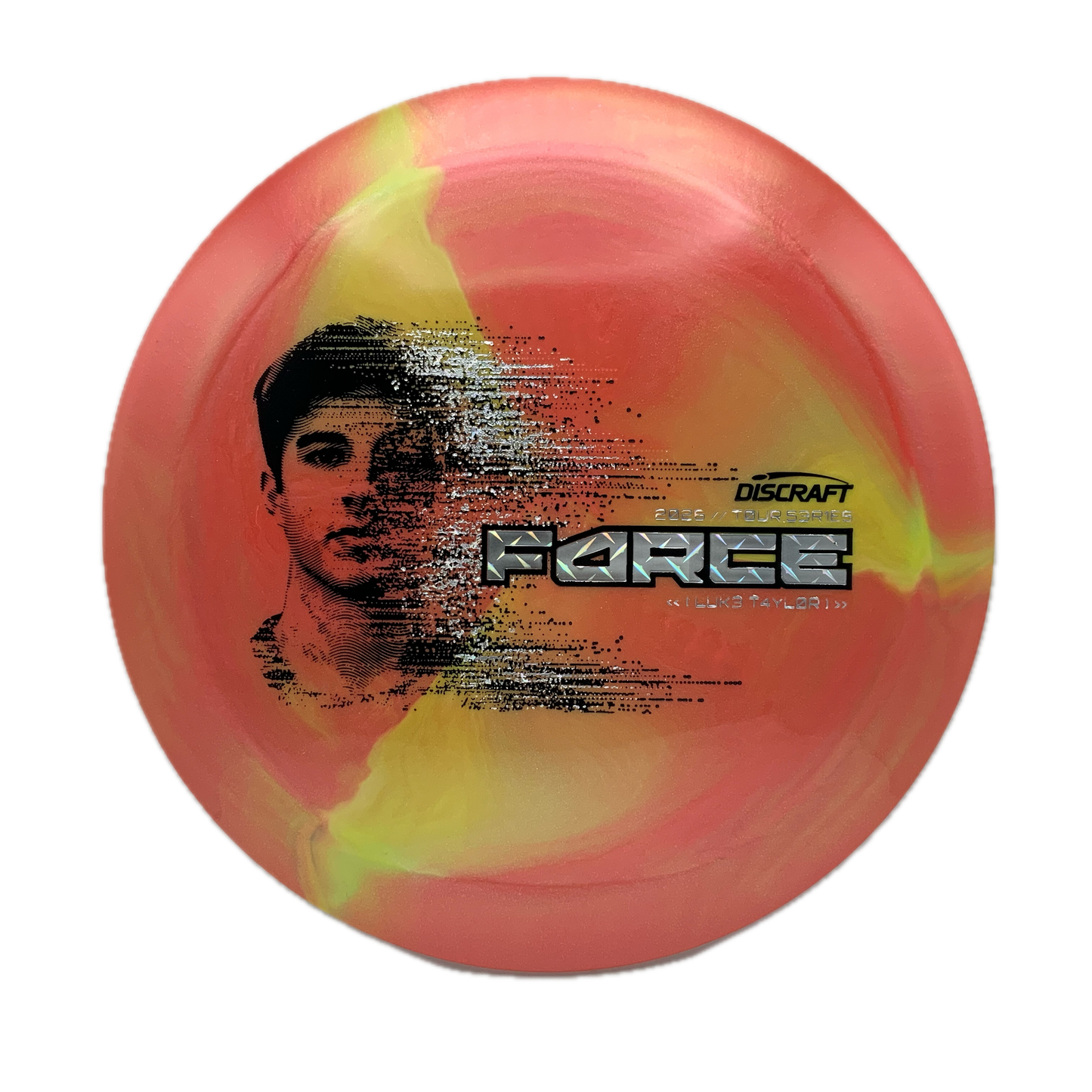 Discraft Force - 2026 Tour Series Special Blend Titanium x Big Z Swirl #5 - 173-174 - Astro Discs TX - Houston Disc Golf