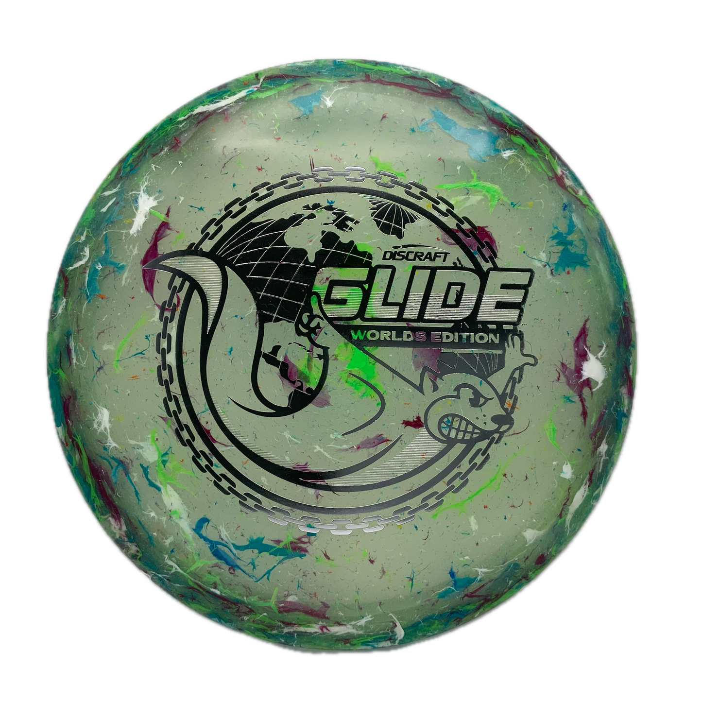 Discraft Glide - 2026 Worlds Z FLX Jawbreaker #2 - 170-172 - Astro Discs TX - Houston Disc Golf
