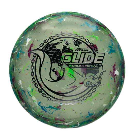 Discraft Glide - 2026 Worlds Z FLX Jawbreaker #2 - 170-172 - Astro Discs TX - Houston Disc Golf