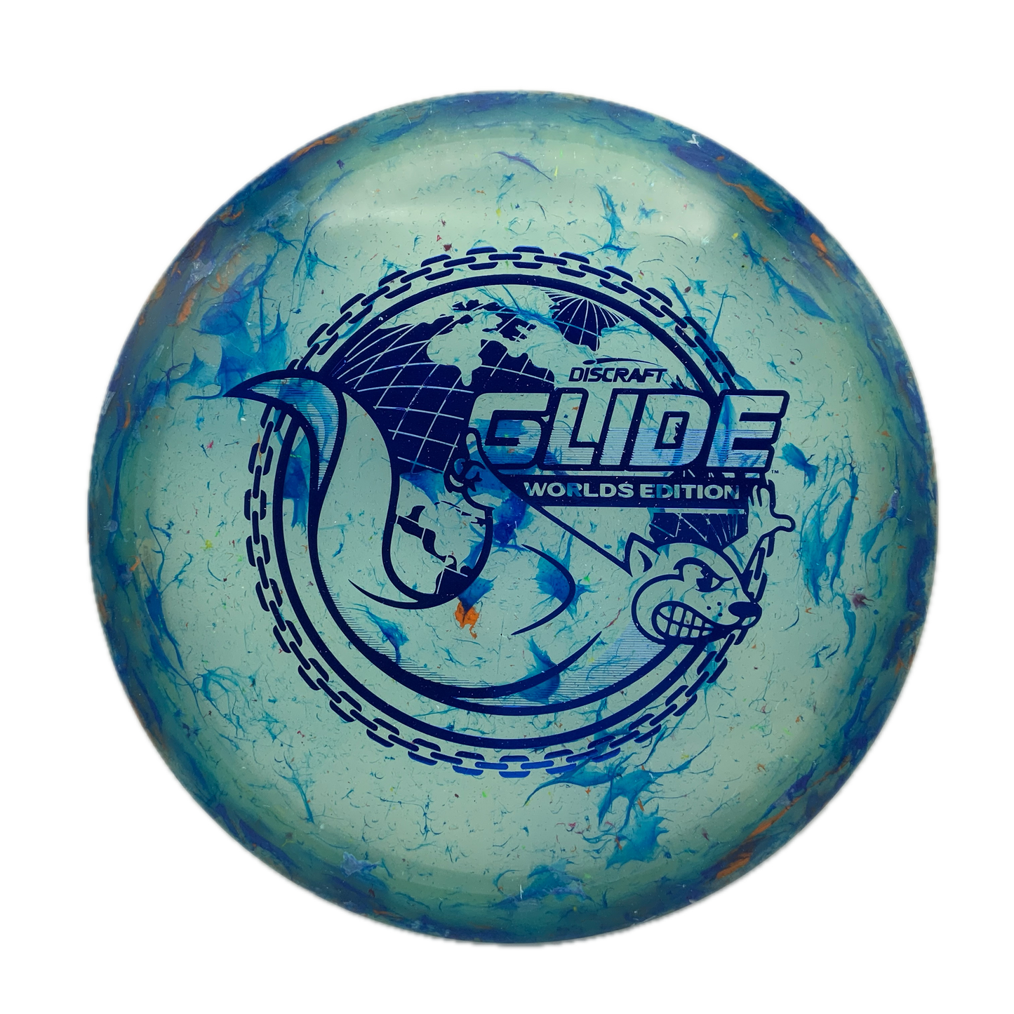 Discraft Glide - 2026 Worlds Z FLX Jawbreaker #5 - 173-174 - Astro Discs TX - Houston Disc Golf