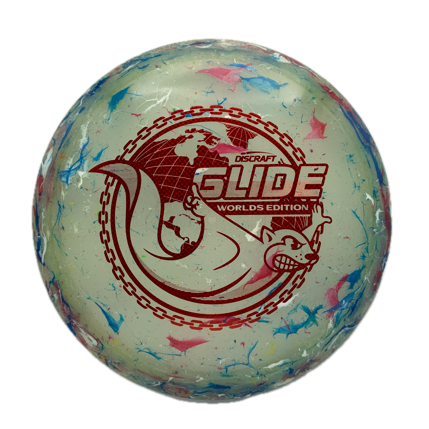 Discraft Glide - 2026 Worlds Z FLX Jawbreaker #6 - 173-174 - Astro Discs TX - Houston Disc Golf