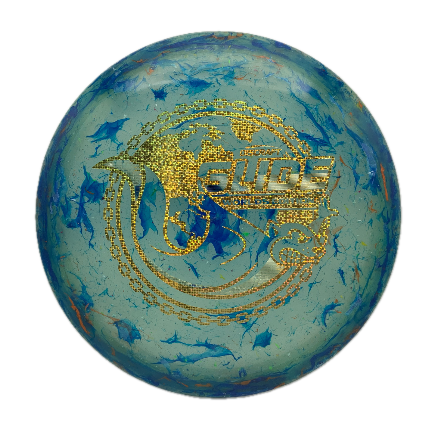 Discraft Glide - 2026 Worlds Z FLX Jawbreaker #9 - 175-176 - Astro Discs TX - Houston Disc Golf