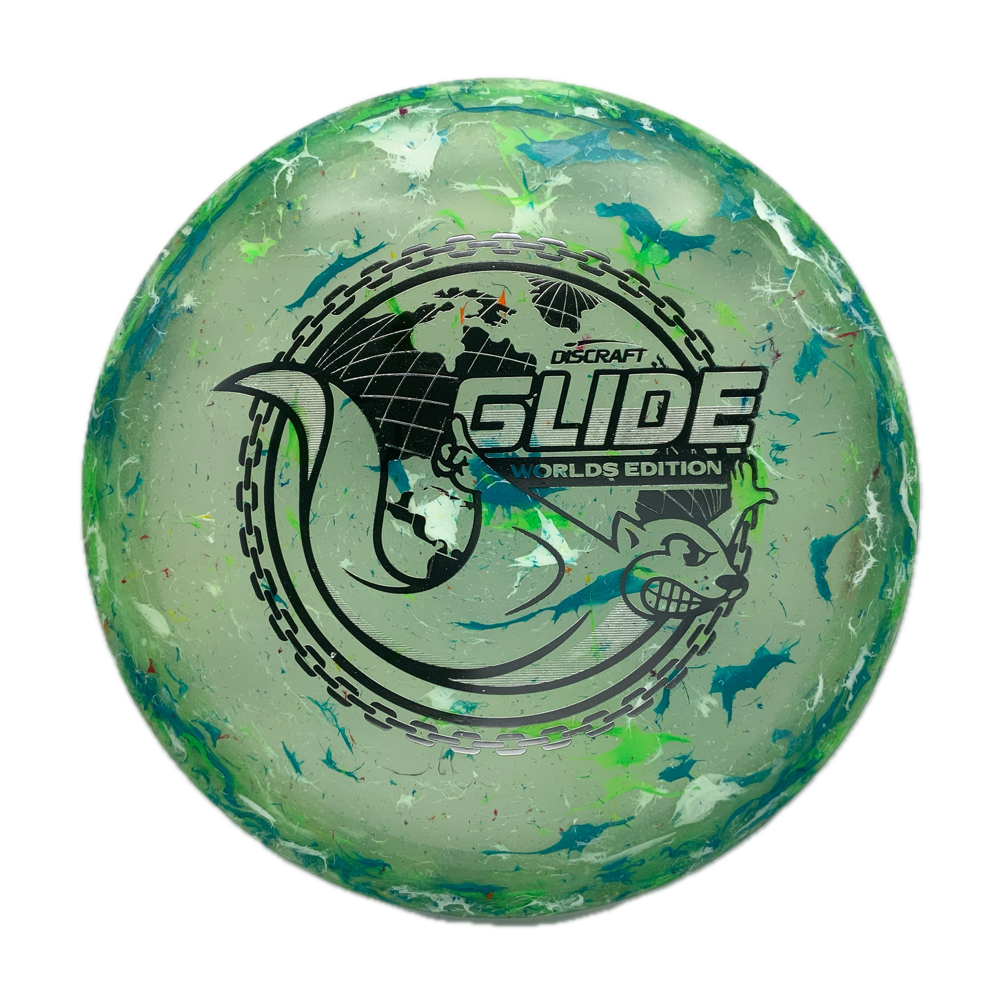 Discraft Glide - 2026 Worlds Z FLX Jawbreaker #11 - 175-176 - Astro Discs TX - Houston Disc Golf