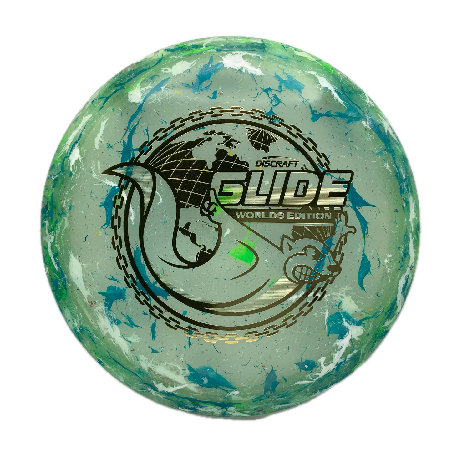 Discraft Glide - 2026 Worlds Z FLX Jawbreaker #12 - 175-176 - Astro Discs TX - Houston Disc Golf