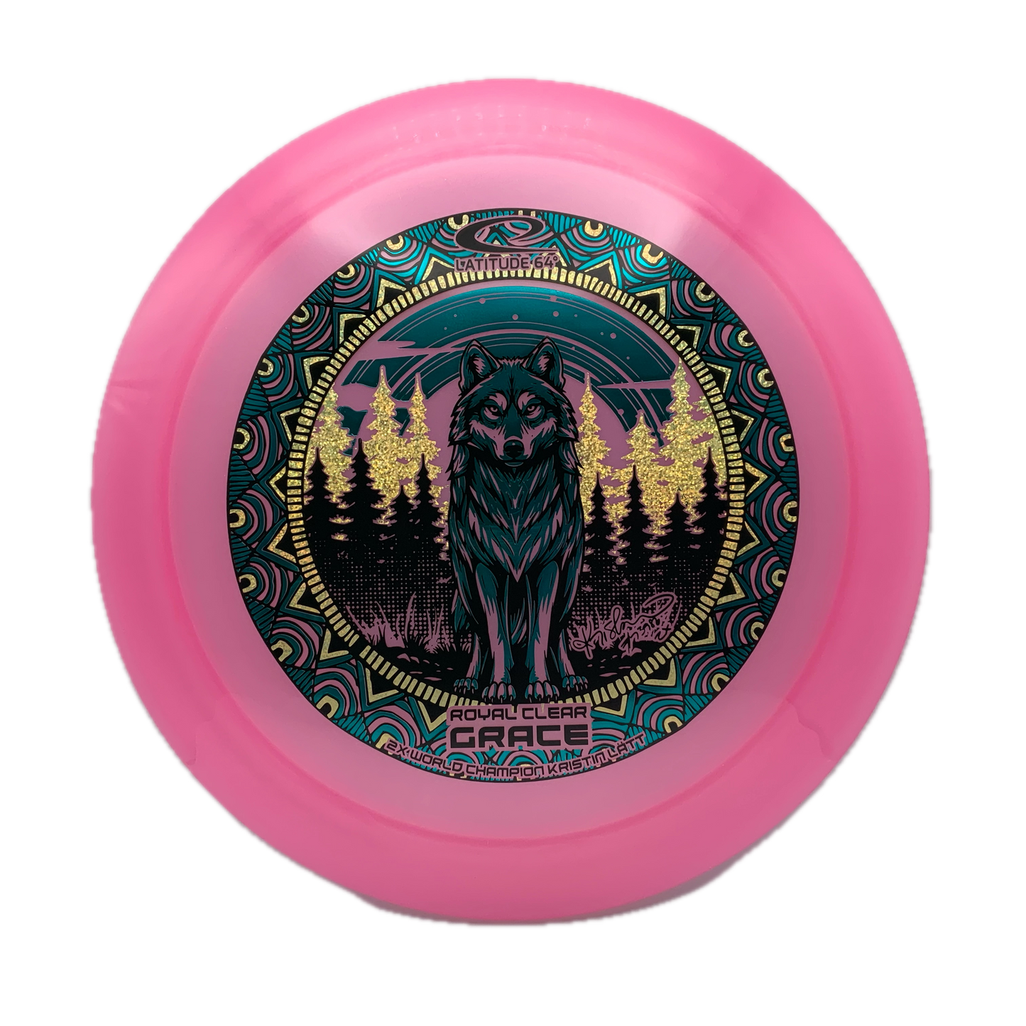 Latitude Grace - Kristin Latt Team Series Clear #4 - 173 - Astro Discs TX - Houston Disc Golf