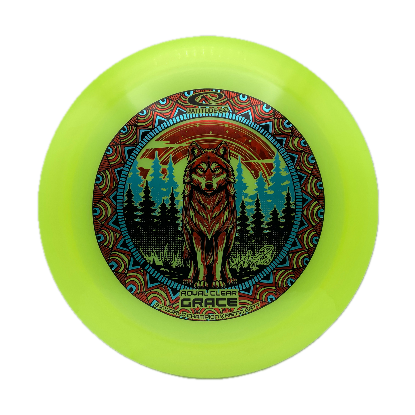 Latitude Grace - Kristin Latt Team Series Clear #5 - 173 - Astro Discs TX - Houston Disc Golf
