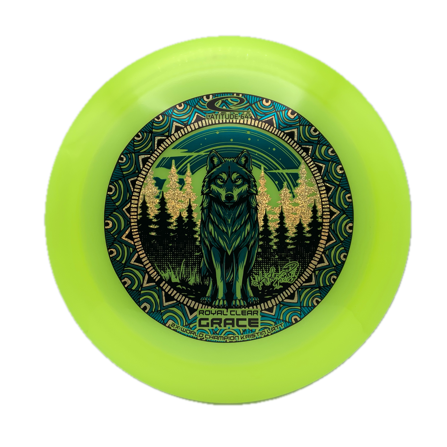 Latitude Grace - Kristin Latt Team Series Clear #6 - 173 - Astro Discs TX - Houston Disc Golf