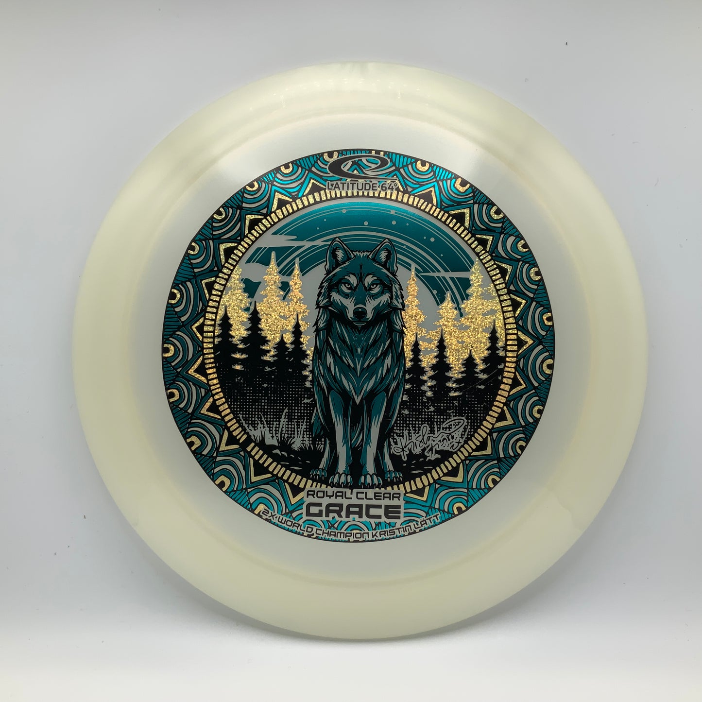 Latitude Grace - Kristin Latt Team Series Clear #7 - 173 - Astro Discs TX - Houston Disc Golf