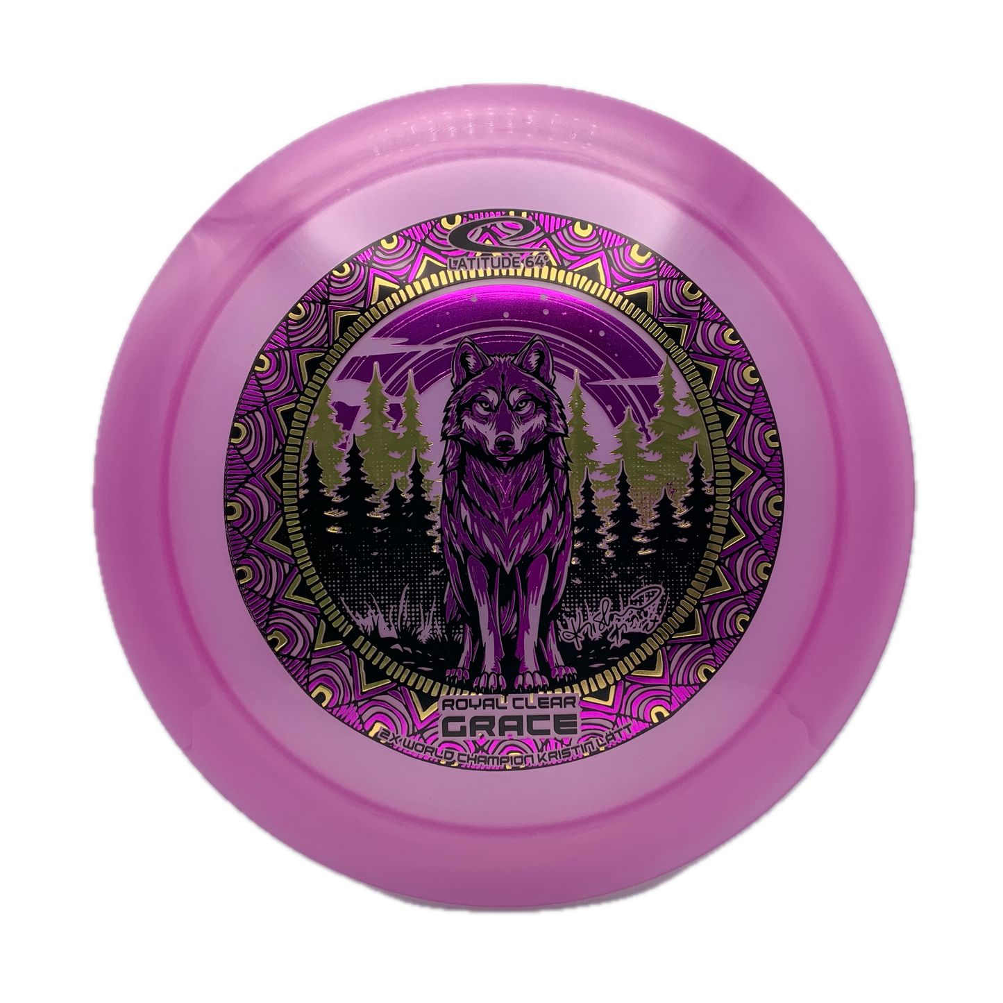 Latitude Grace - Kristin Latt Team Series Clear #9 - 173 - Astro Discs TX - Houston Disc Golf