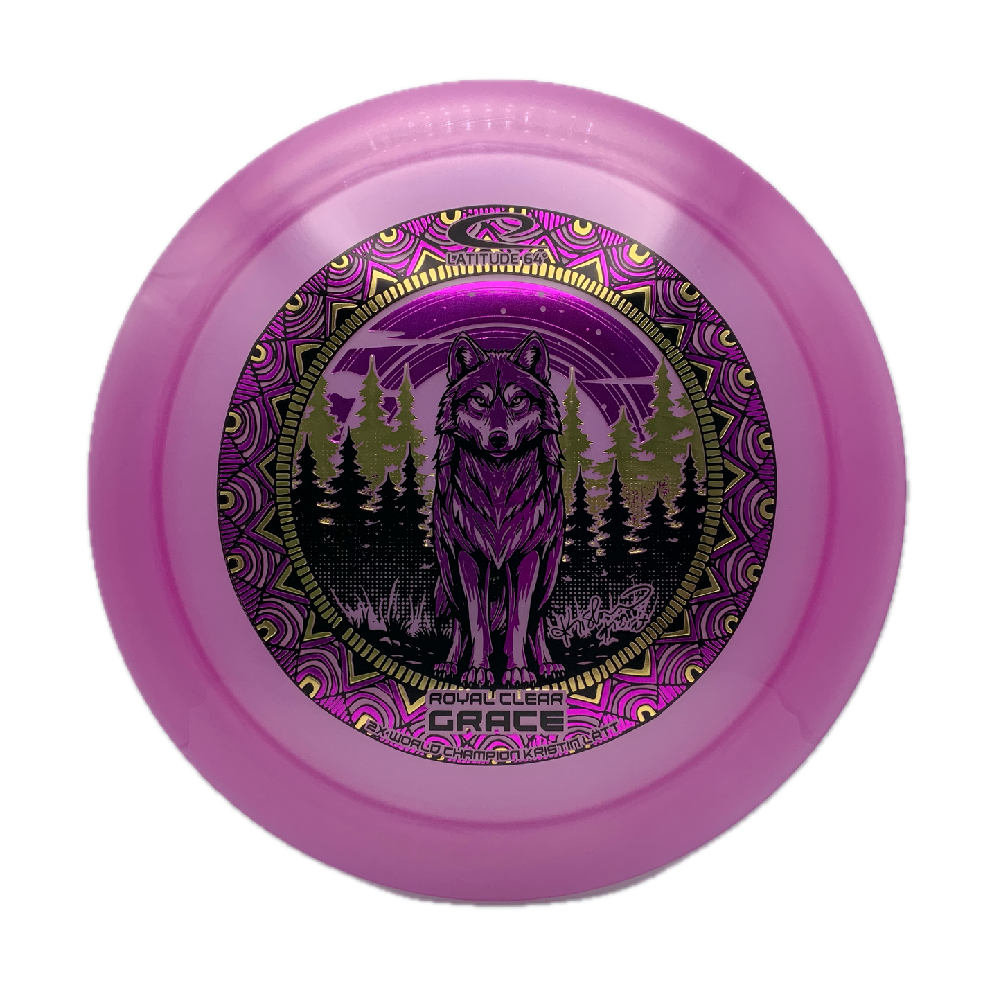 Latitude Grace - Kristin Latt Team Series Clear #10 - 173 - Astro Discs TX - Houston Disc Golf