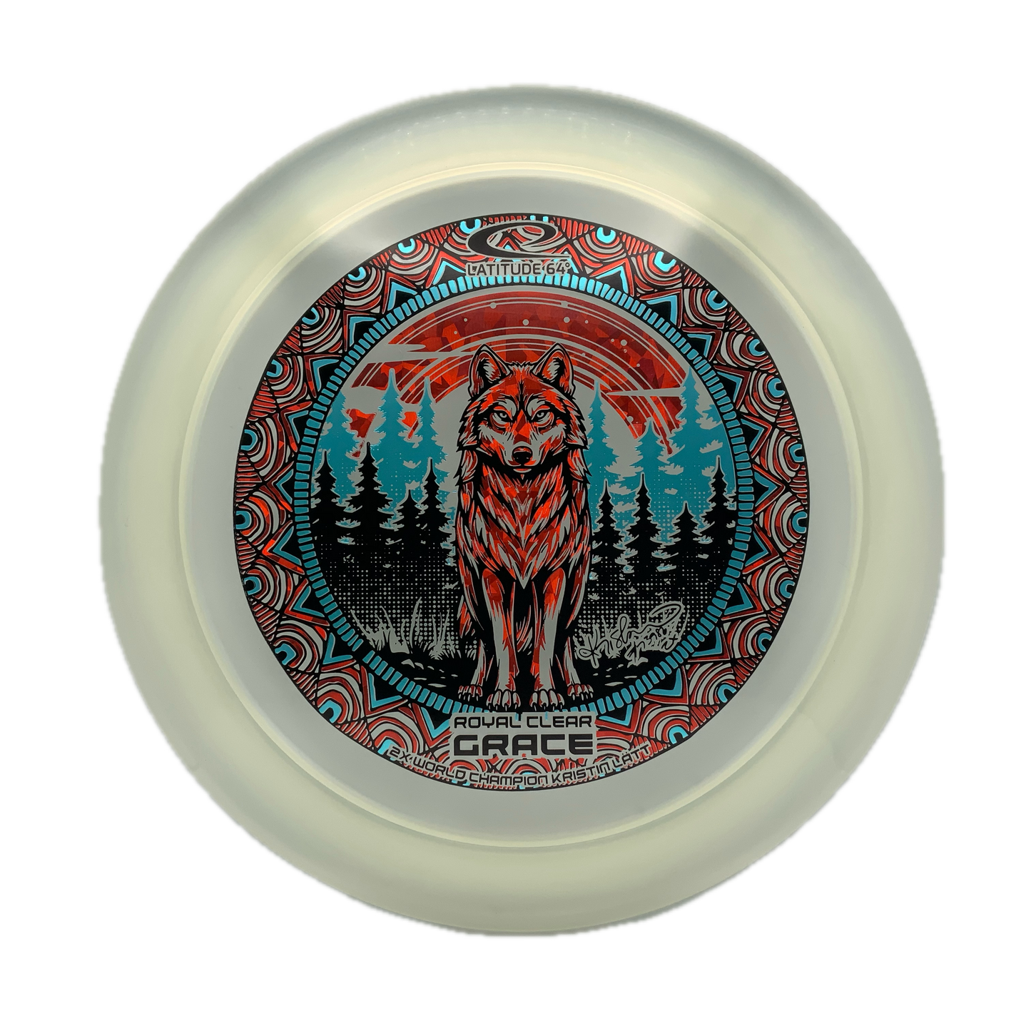 Latitude Grace - Kristin Latt Team Series Clear #12 - 175 - Astro Discs TX - Houston Disc Golf