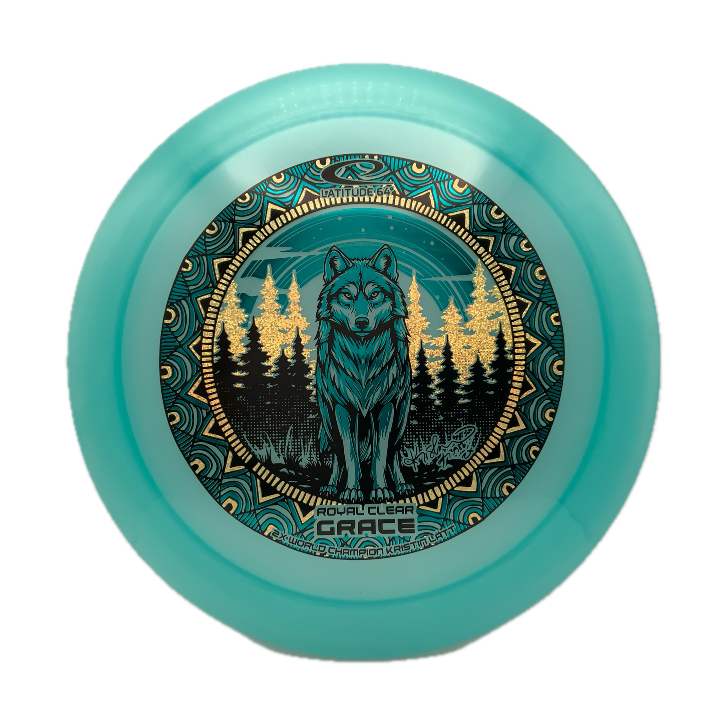 Latitude Grace - Kristin Latt Team Series Clear #14 - 175 - Astro Discs TX - Houston Disc Golf