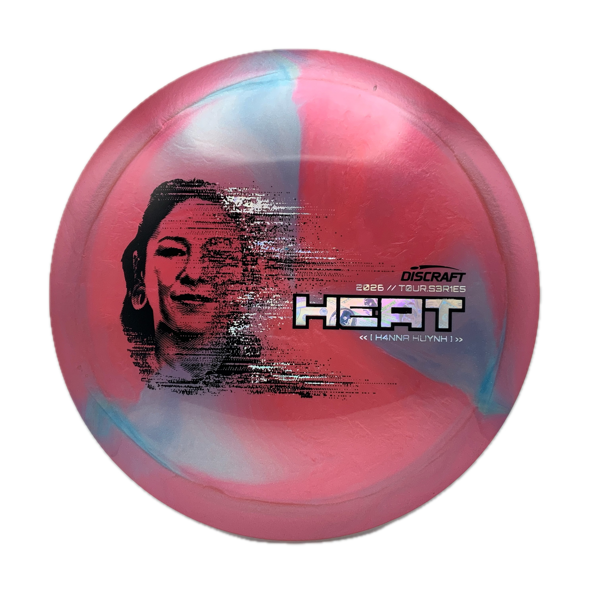 Discraft Heat - 2026 Tour Series Special Blend Titanium x Big Z Swirl #2 - 173-174 - Astro Discs TX - Houston Disc Golf
