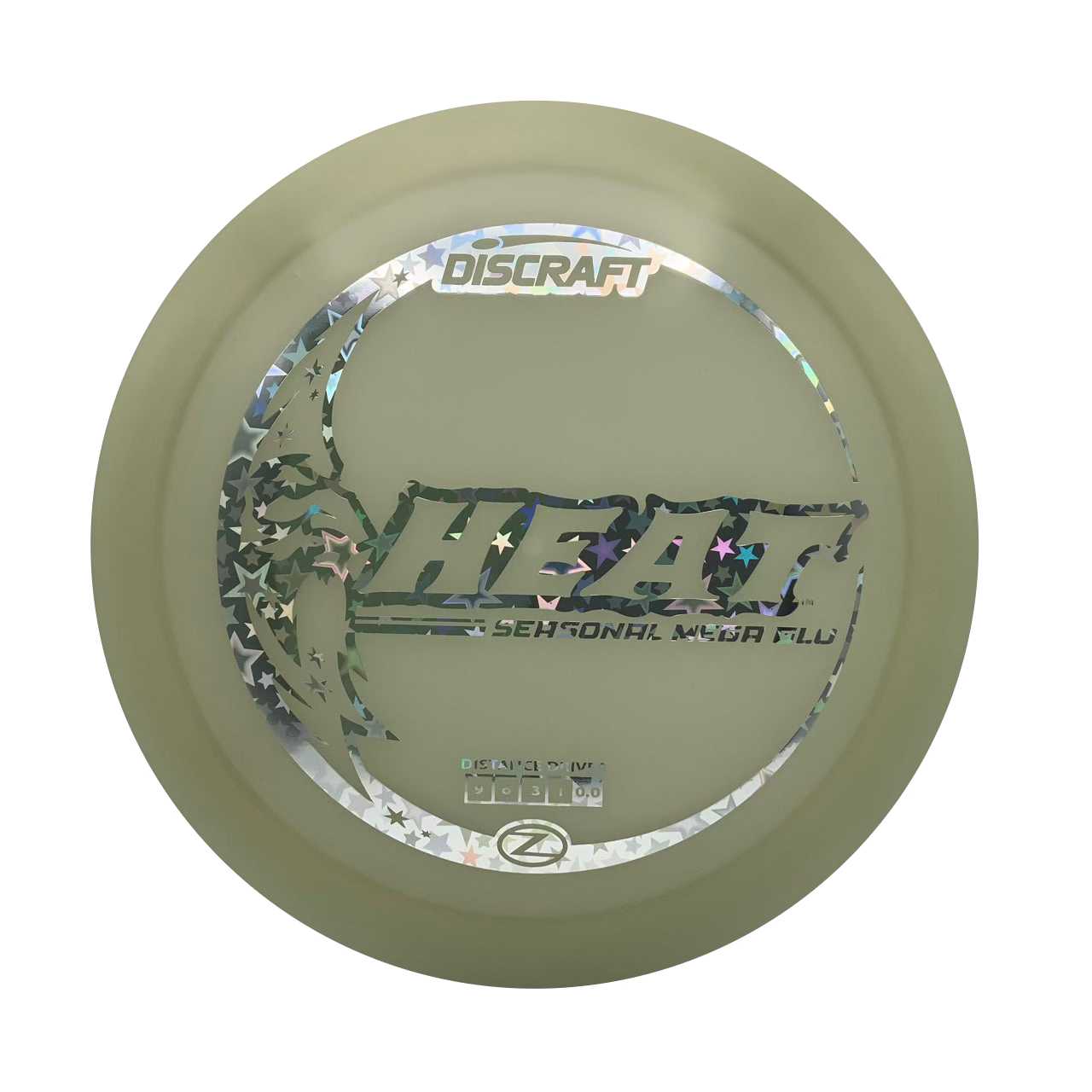 Discraft Heat - Mega Glo Z MegaGlo #11 - 170-172 - Astro Discs TX - Houston Disc Golf