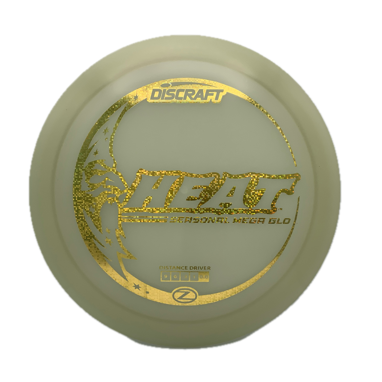 Discraft Heat - Mega Glo Z MegaGlo #14 - 173-174 - Astro Discs TX - Houston Disc Golf