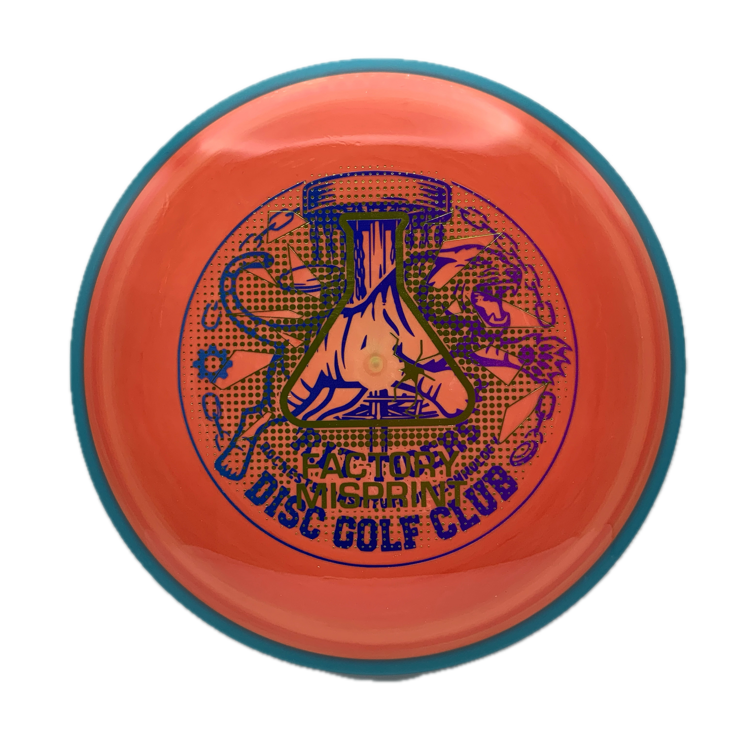 Axiom Axiom Lab 2nd/Misprint Neutron #54 - Hex - 177 - Astro Discs TX - Houston Disc Golf