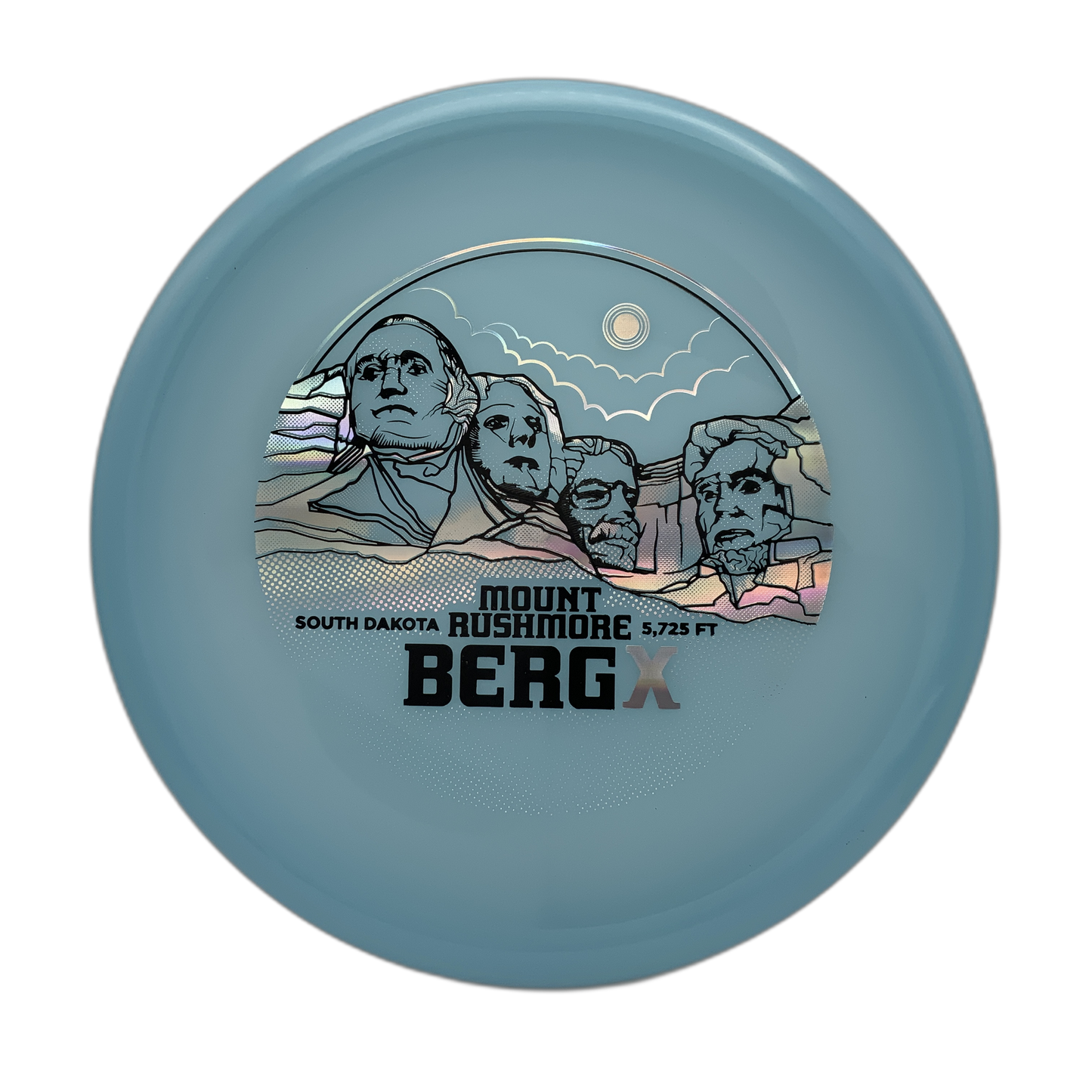 Kastaplast Color Glow Berg X Mount Rushmore - Astro Discs TX - Houston Disc Golf