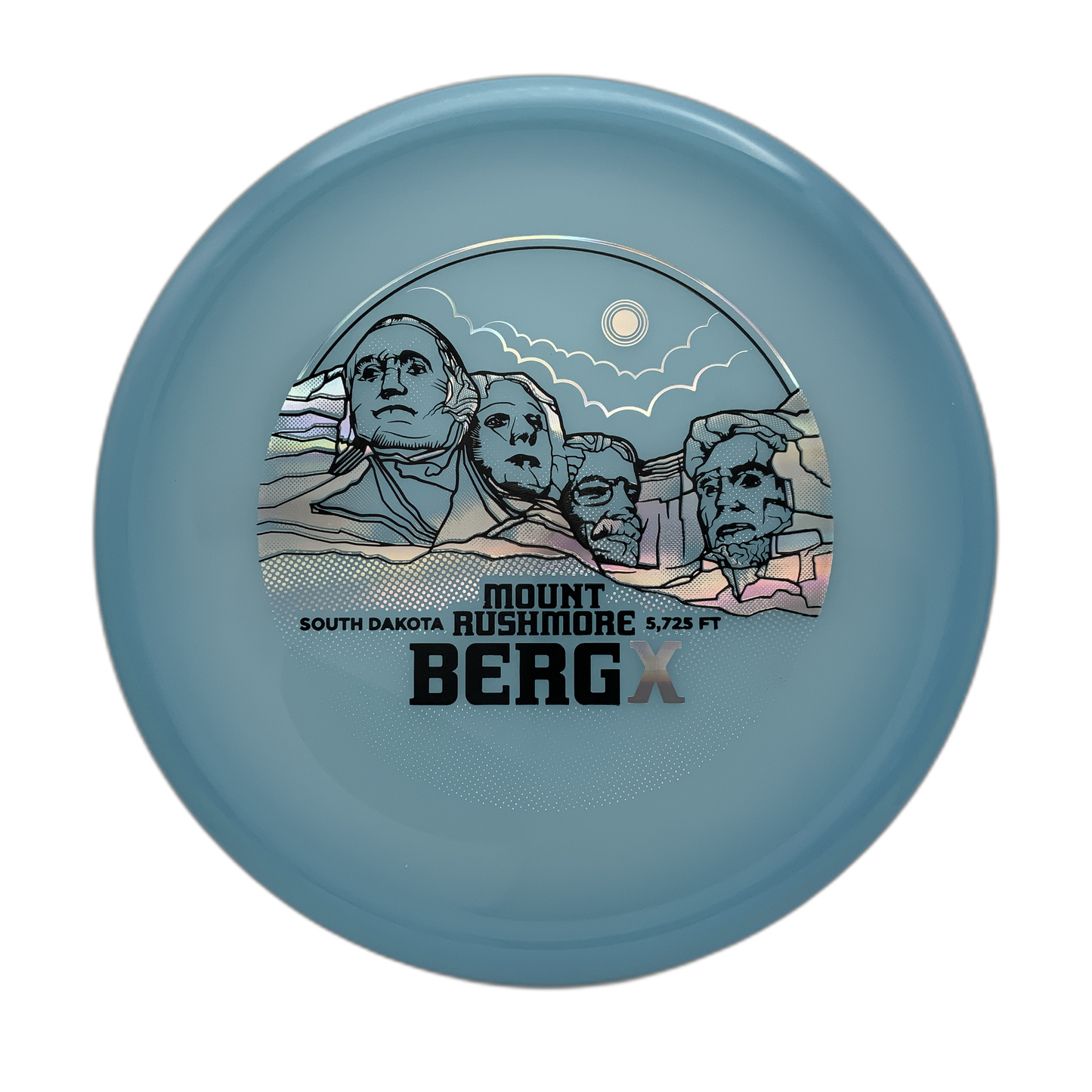 Kastaplast Color Glow Berg X Mount Rushmore - Astro Discs TX - Houston Disc Golf