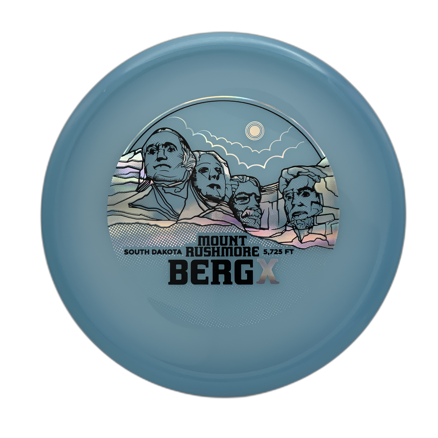 Kastaplast Color Glow Berg X Mount Rushmore - Astro Discs TX - Houston Disc Golf