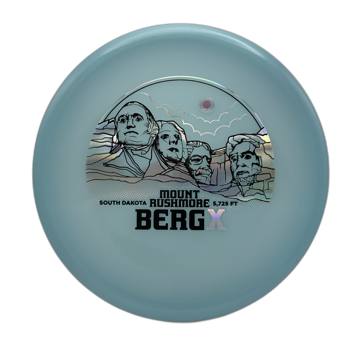 Kastaplast Color Glow Berg X Mount Rushmore - Astro Discs TX - Houston Disc Golf