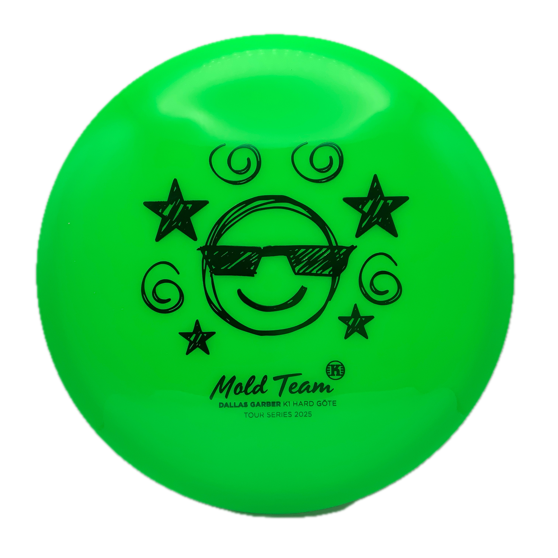 Kastaplast Göte - Dallas Garber Mold Team K1 Hard #5 - 177 - Astro Discs TX - Houston Disc Golf