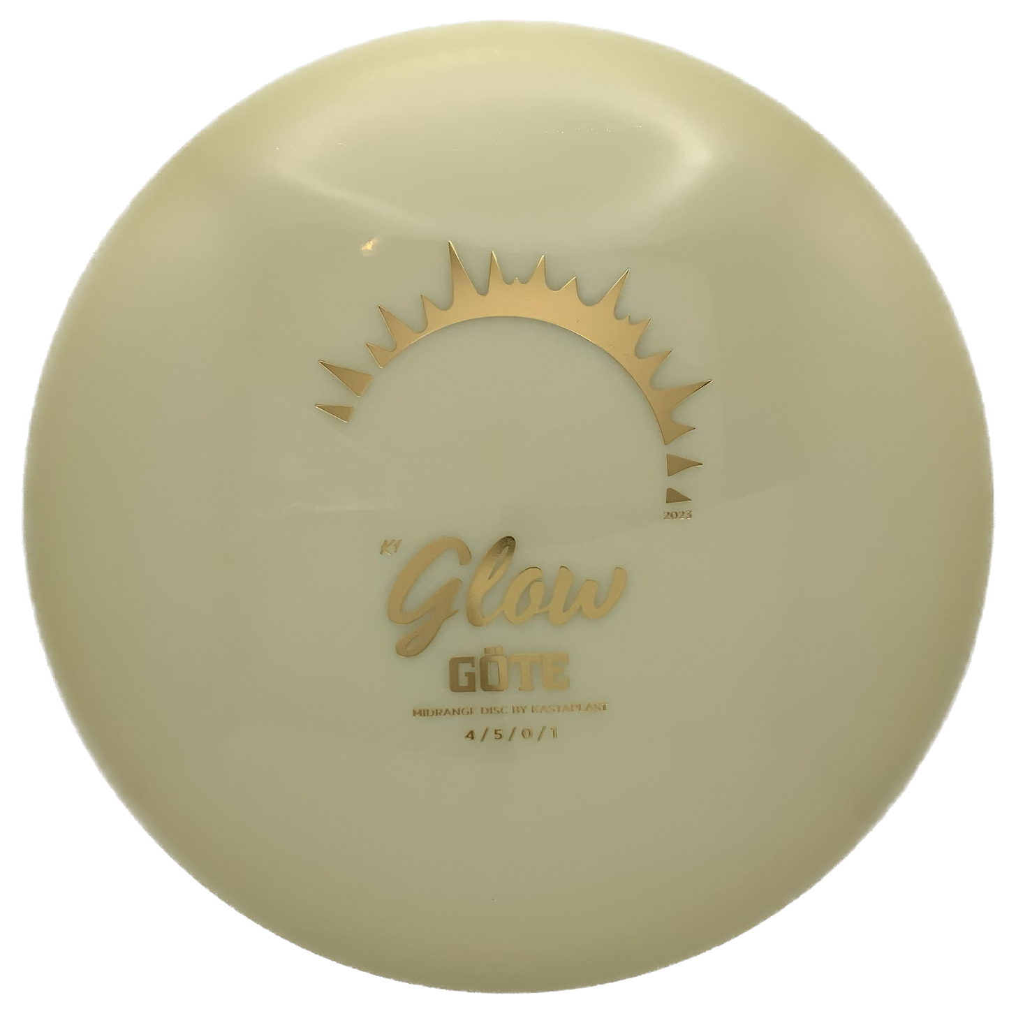 Kastaplast Göte - Glow K1 Glow (low) Gold - 179 - Astro Discs TX - Houston Disc Golf