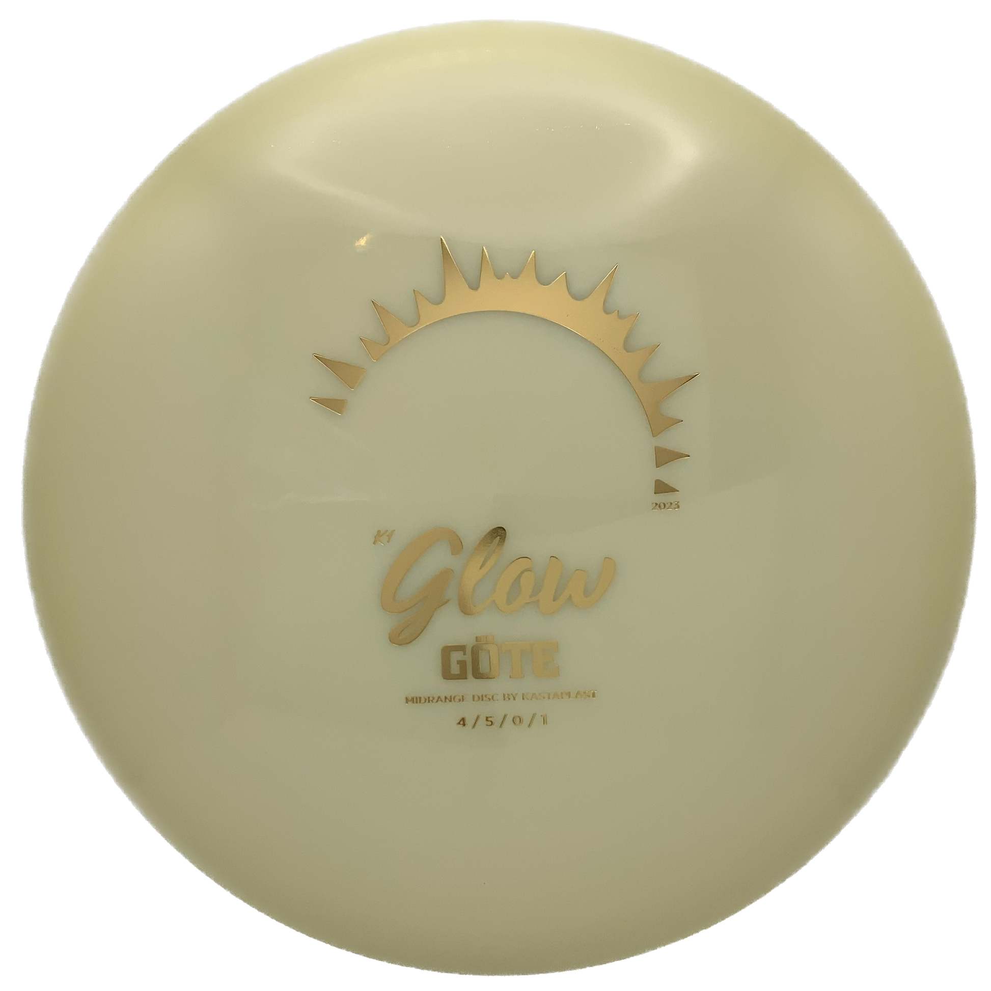 Kastaplast Göte - Glow K1 Glow (low) Gold - 179 - Astro Discs TX - Houston Disc Golf