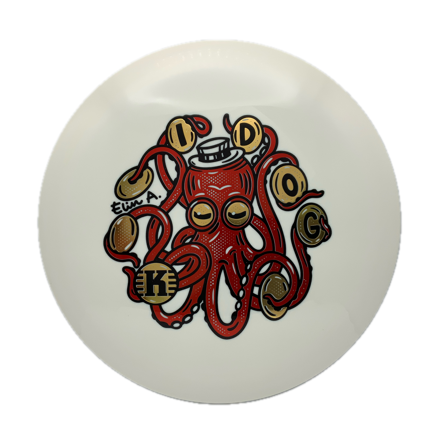 Kastaplast Idog - Collab Elin A Triple Foil K1 #13 - 174 - Astro Discs TX - Houston Disc Golf