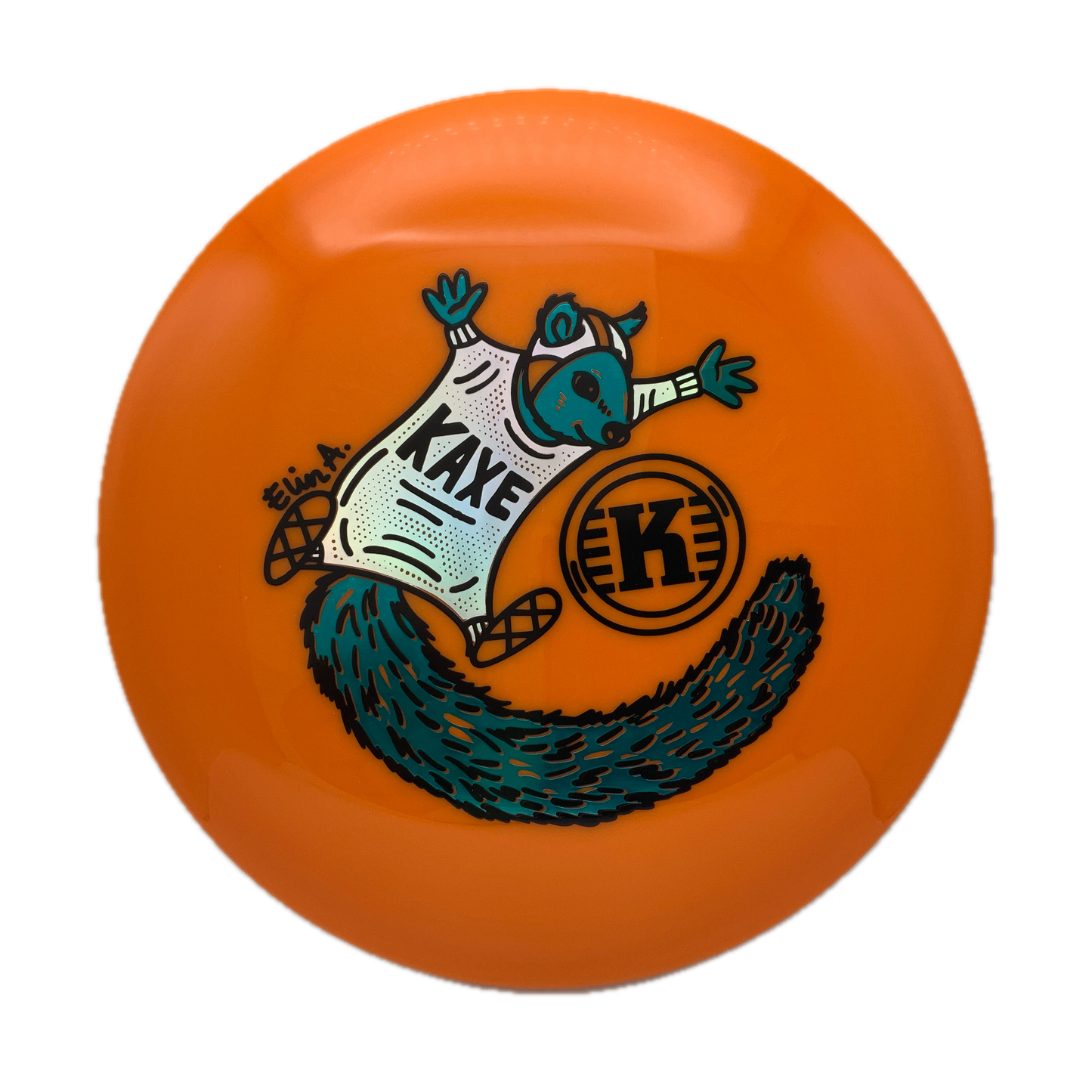 Kastaplast Kaxe - Collab Elin A Triple Foil K1 #16 - 175 - Astro Discs TX - Houston Disc Golf