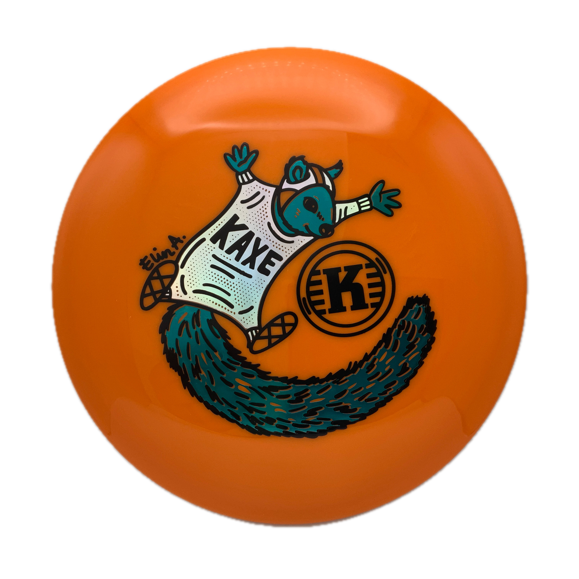 Kastaplast Kaxe - Collab Elin A Triple Foil K1 #16 - 175 - Astro Discs TX - Houston Disc Golf