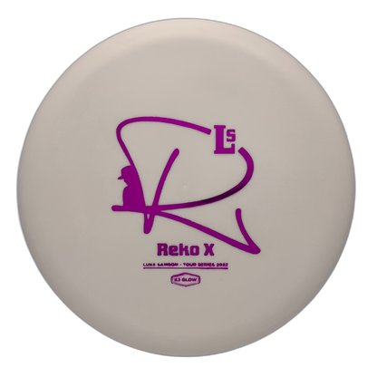 Kastaplast Glow Reko X - Astro Discs TX - Houston Disc Golf