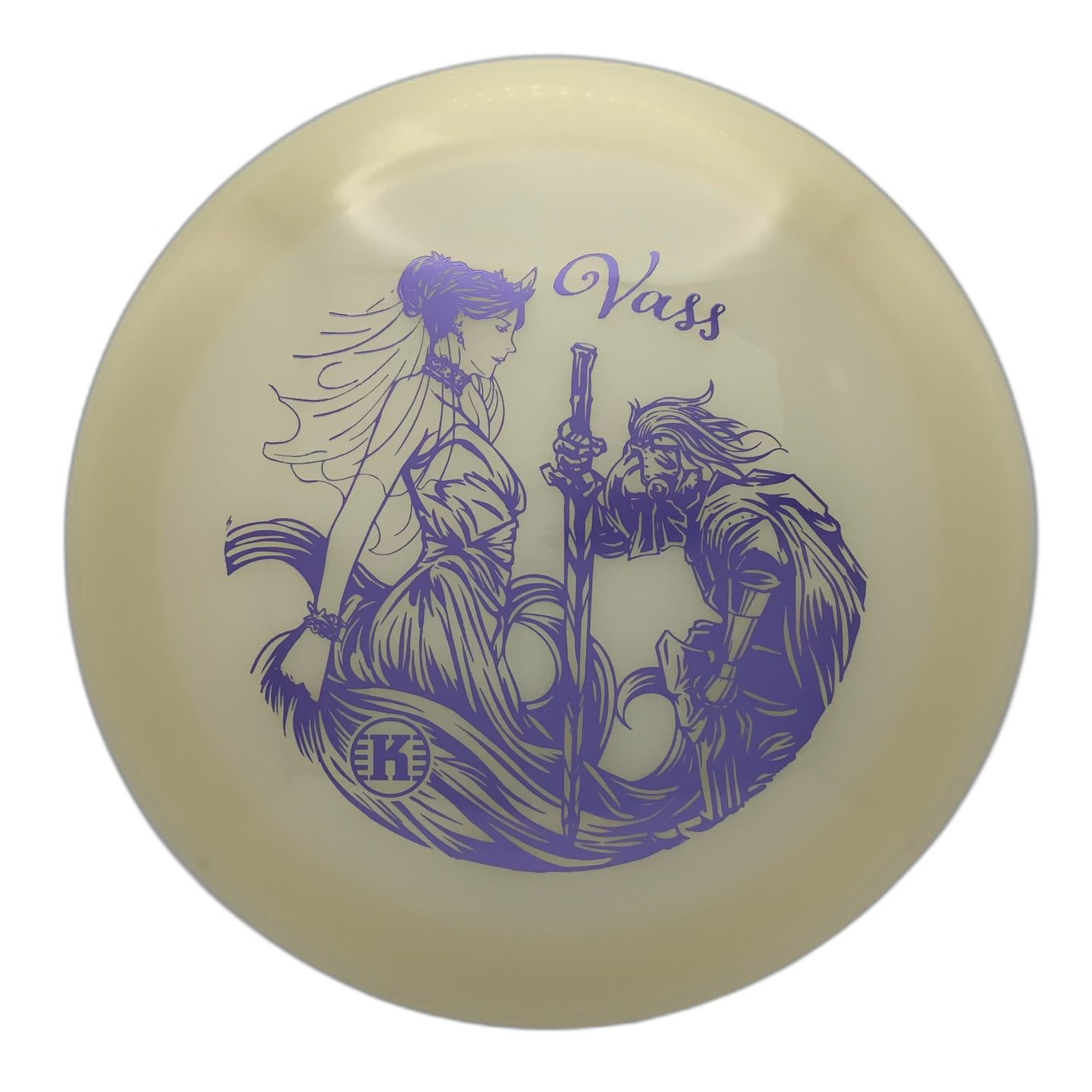 Kastaplast Glow Vass - Astro Discs TX - Houston Disc Golf