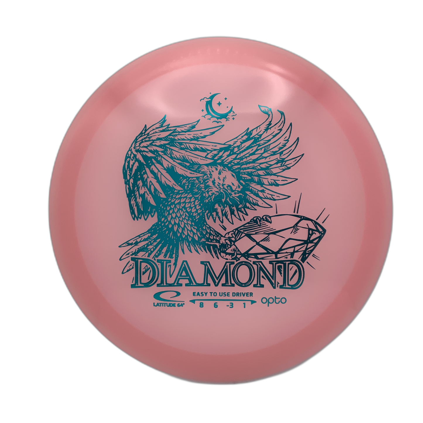 Latitude Glow Opto Diamond - Astro Discs TX - Houston Disc Golf