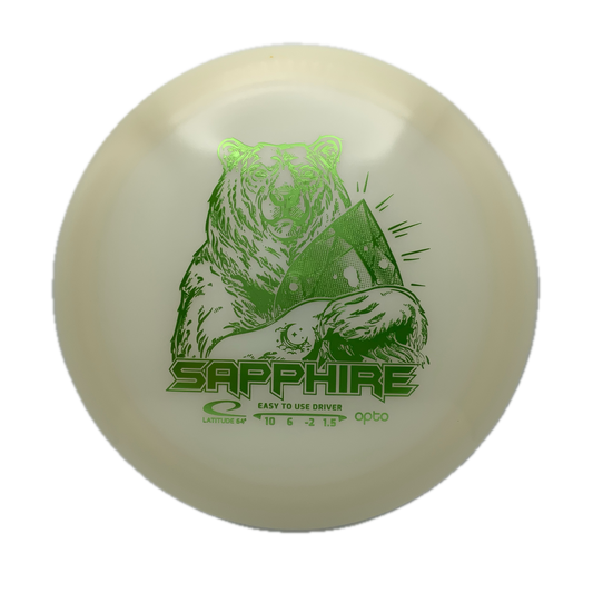 Latitude Sapphire - Opto Moonshine Opto Glow #1 - 163 - Astro Discs TX - Houston Disc Golf