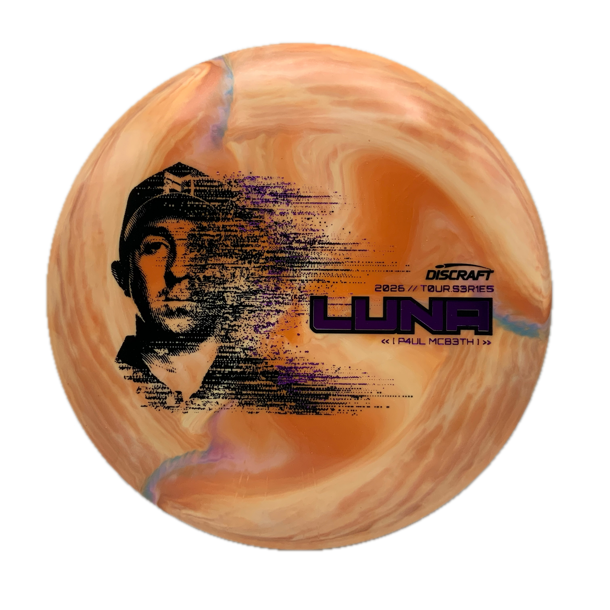 Discraft Luna - Paul McBeth Victory Edition Special Blend Titanium x Big Z Swirl #4 - 173-174 - Astro Discs TX - Houston Disc Golf