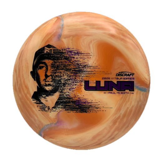 Discraft Luna - Paul McBeth Victory Edition Special Blend Titanium x Big Z Swirl #4 - 173-174 - Astro Discs TX - Houston Disc Golf