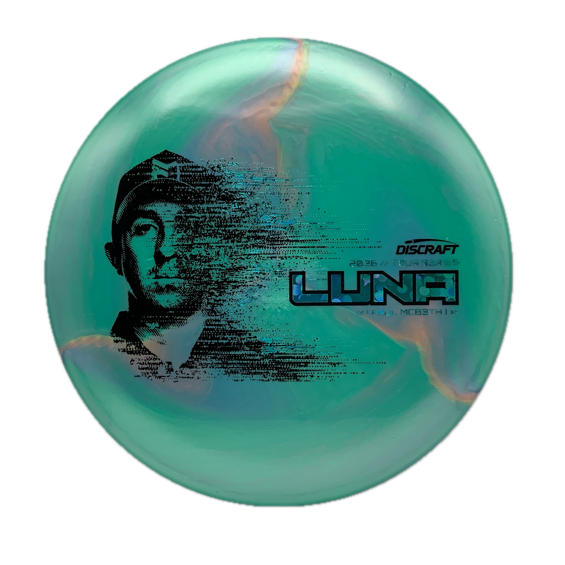 Discraft Luna - Paul McBeth Victory Edition Special Blend Titanium x Big Z Swirl #11 - 173-174 - Astro Discs TX - Houston Disc Golf