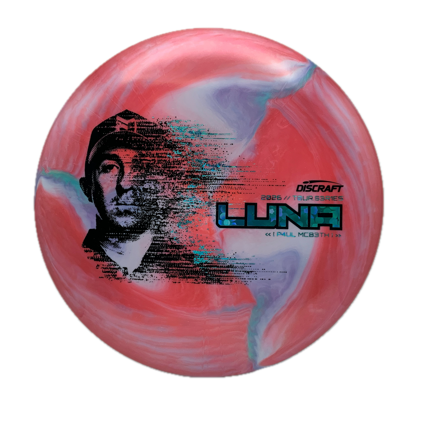 Discraft Luna - Paul McBeth Victory Edition Special Blend Titanium x Big Z Swirl #24 - 173-174 - Astro Discs TX - Houston Disc Golf