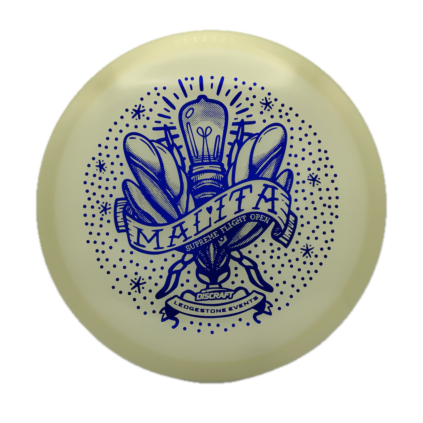 Discraft Malita - Mega Glo Mega Glo #60 - 173-174 - Astro Discs TX - Houston Disc Golf