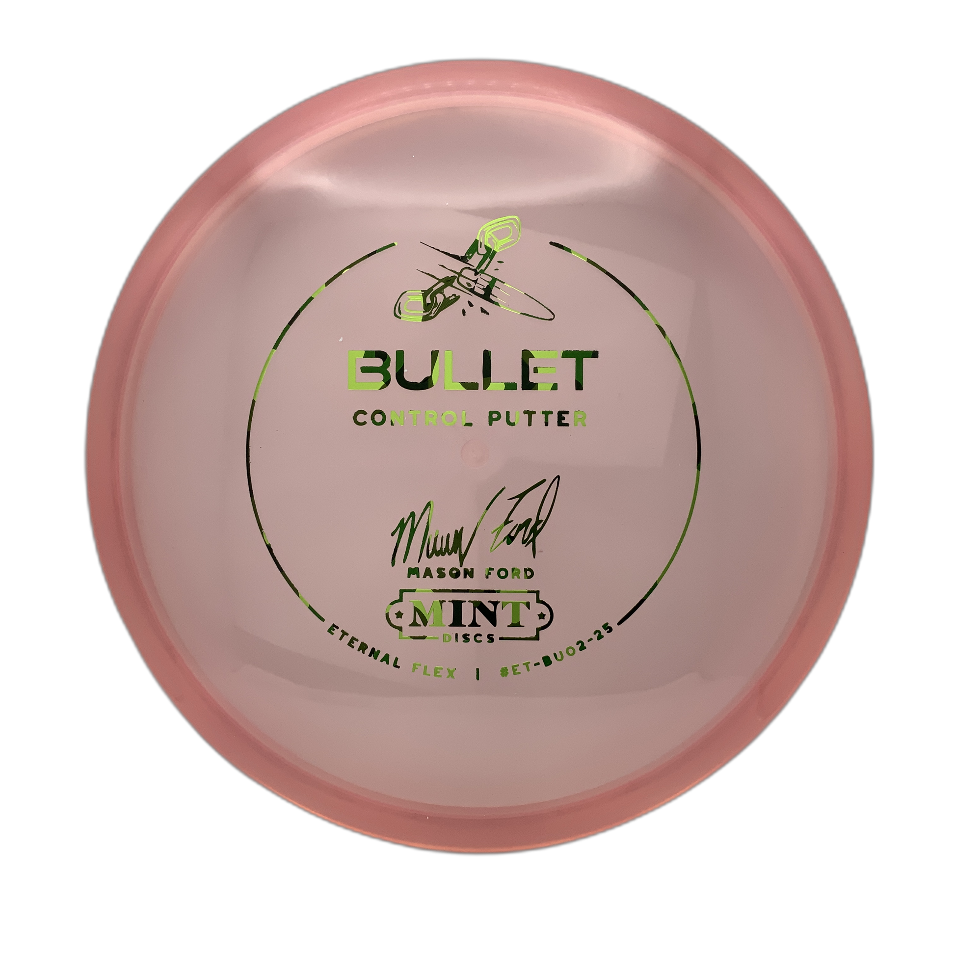 Mint Discs Bullet - Mason Ford Signature Eternal Flex #5 - 174 - Astro Discs TX - Houston Disc Golf