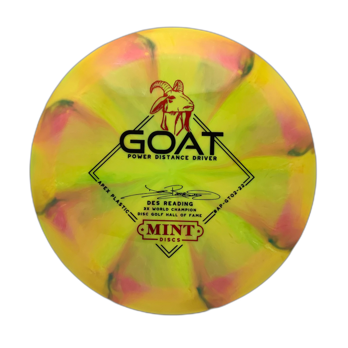 Mint Discs Goat - Astro Discs TX - Houston Disc Golf